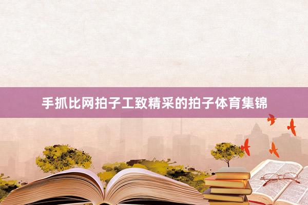手抓比网拍子工致精采的拍子体育集锦